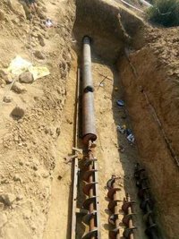 Auger Boring Machine - Steel, 100mm To 900mm Dia Ms Pipe | Hydraulic Power, Spiral Auger