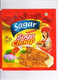 Veg Soya Chaap - 500g/1kg/4kg Packets | Processed Food, High Protein Content, Hygienically Prepared, Free From Artificial Colors & Flavors