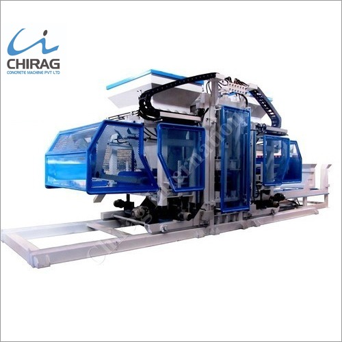 High Technology Concrete Block Making Machine - High Dynamic Proportional Valves, 440 Siemens Volt, Blue Color | Delta PLC Control, Automatic Locking, Tele-Service Troubleshooting