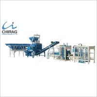 Blue Fully Automatic Concrete Block Machine