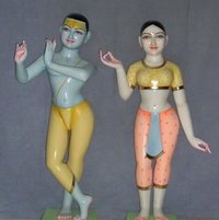 Marble  Iskon Radha Krishna Statue