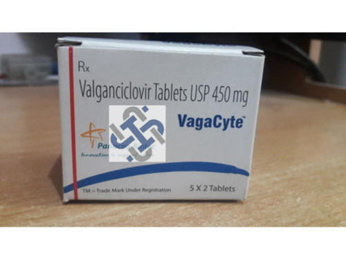 Vagacyte Valganciclovir 450mg Tablet By SURETY HEALTHCARE