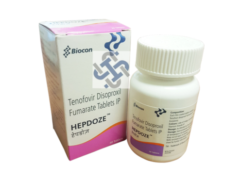 Hepdoze Tenofovir disoproxil fumarate 300mg Tablet