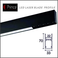 Led laser Blade Aluminium Profiles