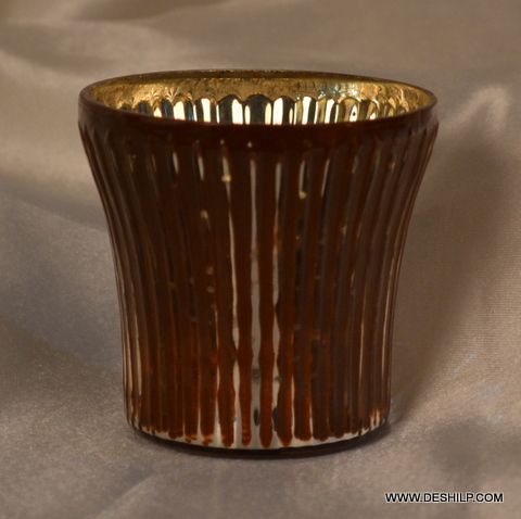 SILVER TEA LIGHT CANDLE HOLDER