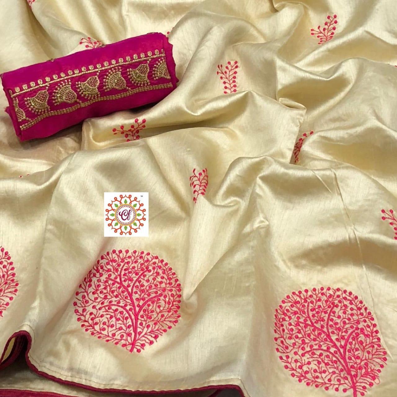 Paper Silk Saree
