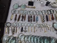 Set of Many Magnifying Glass