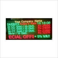 Multi Line Scrolling Display Board