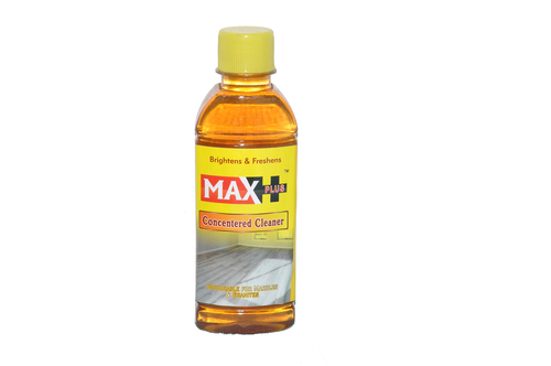 MAX+ Concentrate Cleaner - Quaternary Ammonium Formula, 1 Liter per 30 Liters Water, Fresh Pine Fragrance
