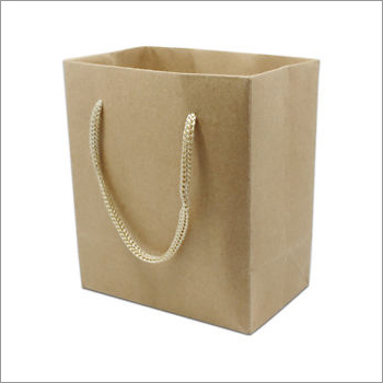 Kraft Paper Shopping Bag - Eco-Friendly Material, Various Sizes Available | Bio-Degradable, Food Safe, Easy to Fold and Dispose
