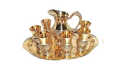 Brass Lemon Set pack of 6 Glasses