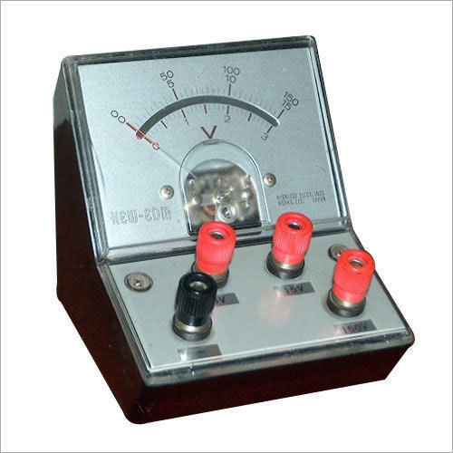 DC Voltmeters - ABS Plastic, Red | Ideal for Physics Lab Use, Prolonged Working Life and Outstanding Performance