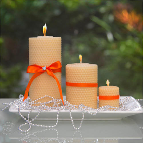 Designer Bees Wax Candle Designer Bees Wax Candle