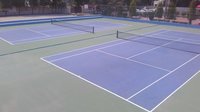Synthetic Tennis Court