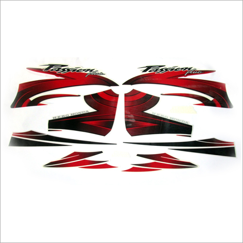 Motorcycle Vinyl Laminated Sticker