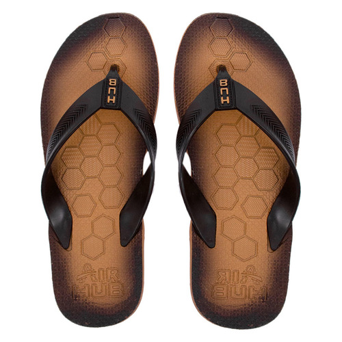 Tan Brown Slipper - Rubber Material | Flip Flop Style for Men, Comfortable and Lightweight Design for Everyday Wear
