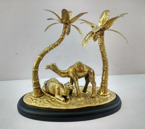 Gold Saudi Arabian Royals Brass Gift Item