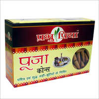 Pooja Agarbatti Cone - Musk Material, Biodegradable, Eco-friendly | Soothing Aromatic Experience, Smoke Less, Positive Energy Enhancer