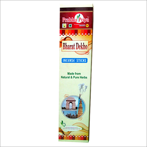 Bharat Dekho Incense Sticks - 100% Natural Bamboo Material | Indian Regional Style, Ideal for Religious Use