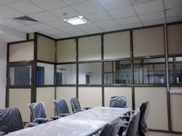 Aluminium glass and partly partition