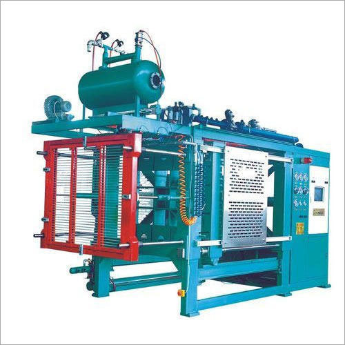 Green And Red Fully Automatic Eps Shape Moulding Machine