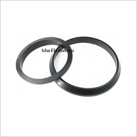 Butterfly Valve Rubber Gasket - 50 Shore D Hardness, Ring Shape | Leak Proof, Light Weight, Fine Finish, Reliable for Chemical and Petrochemical Industries