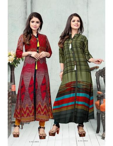 Available Color Rayon Kurti