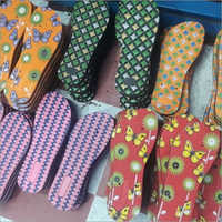 Designer Print Slipper Sole