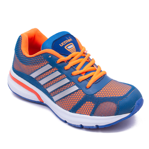 Orange Sports Shoes - Other Upper Material Lace Closure Comfortable Fit | Ideal for Men's Running Activities