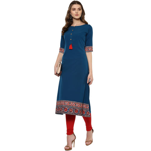 Crepe Casual Kurtis