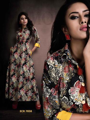 Multi Color Long Kurti