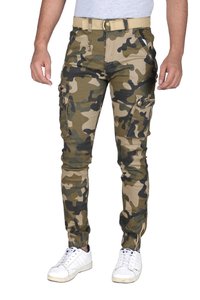 Mens Military Cargo Trousers