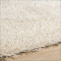 White Woolen Carpet