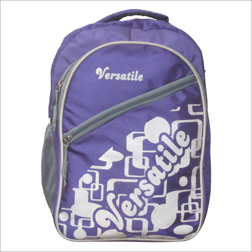 Printed School Backpack Bag