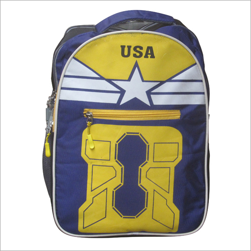 Nylon School Backpack Bag