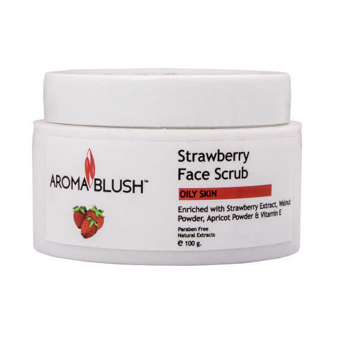 Strawberry Face Scrub Gentle On Skin