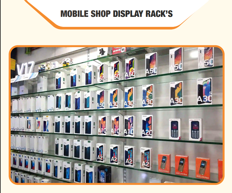 Mobile Accessories Display Rack