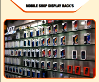 Mobile Accessories Display Rack - Color: As Per Requirement