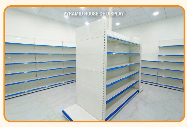 Center Display Rack For Supermarket - Feature: Durable