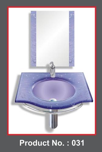 Purple Glass Wash Basin