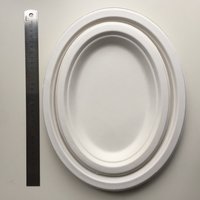Biodegradable Corn Starch Oval Plate Application: Food Container