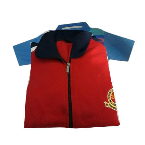 Red And Blue Ladies Tracksuit