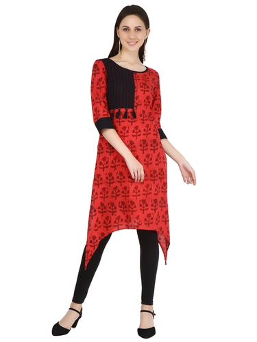 designer cotton kurti