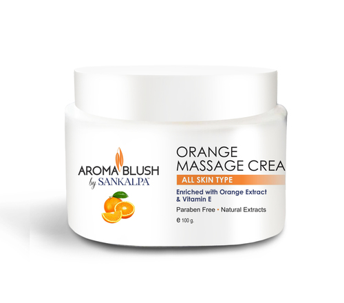 Orange Face Massage Cream By Glowing Gardenia Essentials Pvt. Ltd.