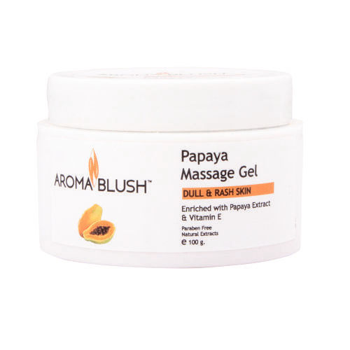 Papaya Face Massage Gel Gentle On Skin