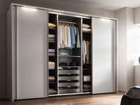 Grey Designer Pvc Wardrobes