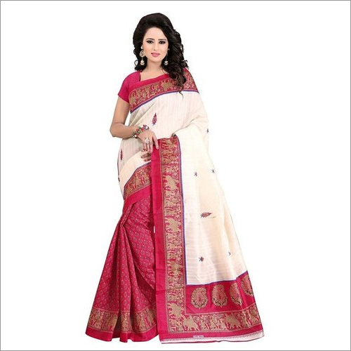 New Bhagalpuri Printed Sarees