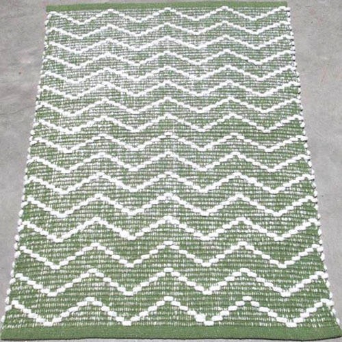 Cotton Chenille Rug Back Material: Woven Back
