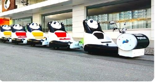 Pvc Panda Train 5 Boggi