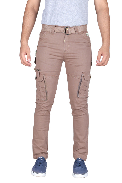 Mens Casual Cargo Trousers